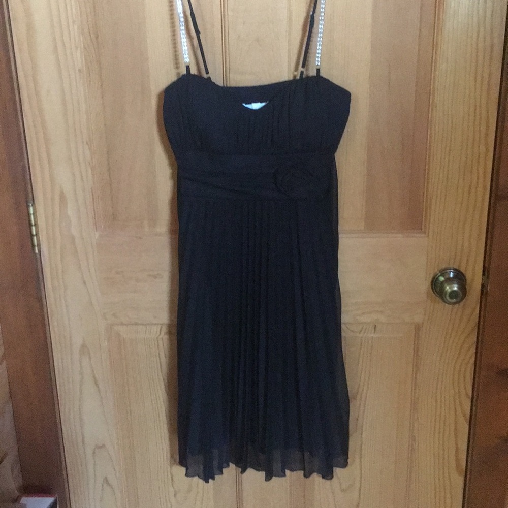 LBD with Crystal Straps
